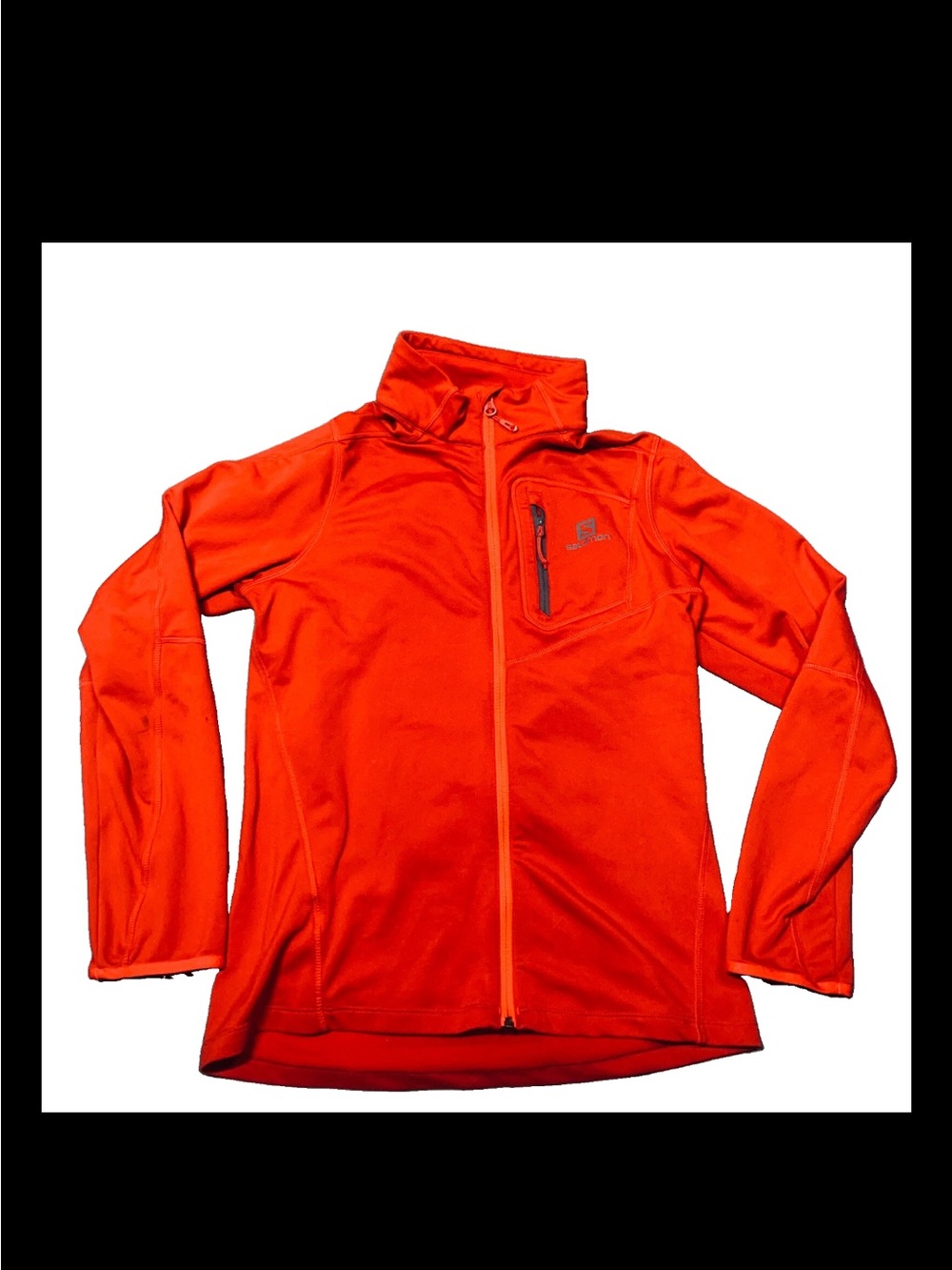Salomon Women Zip Up Inner Sweatshirt Jacket Sz Small
